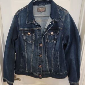 Beautiful Torrid Dark Blue Jean Jacket